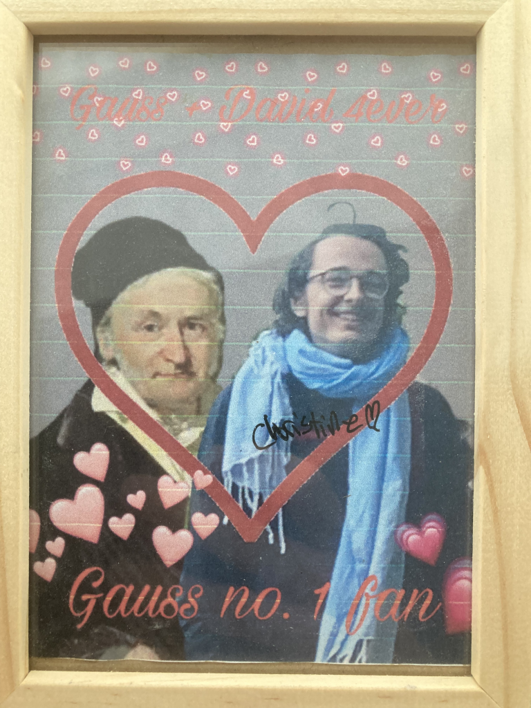 Jeg håber da i hvert fald, at jeg kan blive Gauss no. 1 fan